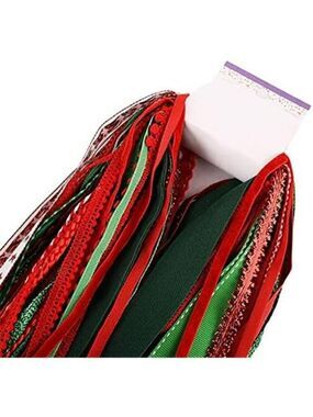 Christmas Ribbon Assortment 30 Yards Bulk Variety Pack for Crafts Gift Wrapping